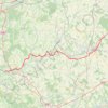 Trace GPS GR35 De Pezou (Loir-et-Cher) à Vaas (Sarthe), itinéraire, parcours