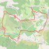 Trace GPS Octon - Mérifons - Malavieille - La Lieude, itinéraire, parcours
