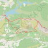 Trace GPS Barrage de Bimont Sentier Imoucha Croix de Provence, itinéraire, parcours