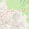 Trace GPS Sarrat de Las Lourides, itinéraire, parcours