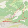 Trace GPS Sainte Victoire - Pic des Mouches, itinéraire, parcours