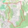 Trace GPS Balade autour de Châteaurenard, itinéraire, parcours
