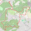 Trace GPS La Forêt régionale de Bondy depuis Vaujours, itinéraire, parcours