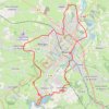 Trace GPS Tour de Roanne par Villerest, itinéraire, parcours