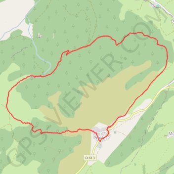 Trace GPS La Forêt Royale, itinéraire, parcours