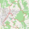 Trace GPS Les Croix de Saint-Christol, itinéraire, parcours