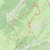 Trace GPS Traversée de l'Aiguillette des Posettes, itinéraire, parcours