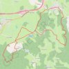 Trace GPS Massif des Bois Noirs - Le Bois des Côtes, itinéraire, parcours