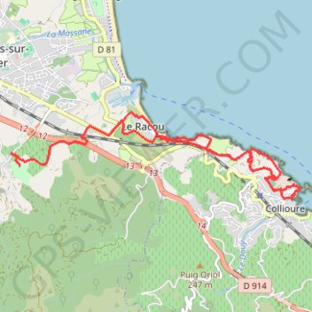 Trace GPS ITILAR066V51V2RR 2, itinéraire, parcours