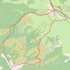 Trace GPS Mont Bertrand depuis Morignole, itinéraire, parcours