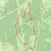 Trace GPS Col de Richemond - Planvanel - Pré carré - Les Orgères, itinéraire, parcours