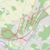 Trace GPS Au pays de la pierre meulière autour de La Ferté-sous-Jouarre, itinéraire, parcours