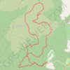 Trace GPS Grottes du plateau d'Agnis, itinéraire, parcours