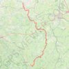 Trace GPS De Pérassay aux contreforts du Massif Central, itinéraire, parcours