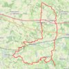 Trace GPS Montracol, itinéraire, parcours