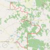 Trace GPS T07.2-Brigueuil à Saint-Christophe, itinéraire, parcours