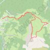 Trace GPS Roche Parstire (Beaufortain), itinéraire, parcours