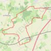 Trace GPS Boucle des Manoirs - Saint-Vincent-du-Boulay, itinéraire, parcours