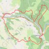 Trace GPS Montricoux-Bruniquel-Randonnees-lotoises.net, itinéraire, parcours