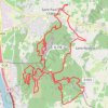 Trace GPS Trail des Truffières 2016 - Triple C - 27 km, itinéraire, parcours