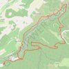 Trace GPS Les gorges de L'Aiguebrun, itinéraire, parcours
