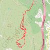 Trace GPS Tour du Mont Gros, itinéraire, parcours