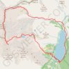 Trace GPS Bésiberri - Traversée nord-sud, itinéraire, parcours