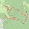 Trace GPS Croix de Grassonnet, itinéraire, parcours