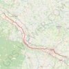 Trace GPS Voie Verte du Canal de Garonne - Laspeyres - Meilhan-sur-Garonne, itinéraire, parcours