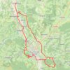 Trace GPS Autour de Bagnères-de-bigorre, itinéraire, parcours