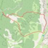 Trace GPS Le Grand Veymont (38), itinéraire, parcours