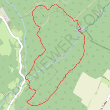 Trace GPS Bois Plan, itinéraire, parcours