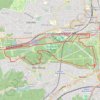 Trace GPS Domaine nationnal de saint-Cloud, itinéraire, parcours