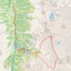 Trace GPS Pic d'Ardiden et Pic de Chanchou par la crête d'Aubiste, itinéraire, parcours