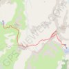 Trace GPS GR20 sud Asinau_Croci, itinéraire, parcours