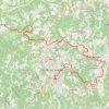 Trace GPS J1 Sarlat-la-Canéda - Marquay, itinéraire, parcours