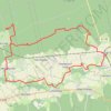 Trace GPS Les Baraques du 14 depuis la Saline Royale d'Arc-et-Senans, itinéraire, parcours