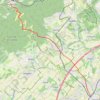 Trace GPS St-Cergue to Nyon, itinéraire, parcours