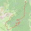 Trace GPS Chalet de la bouchasse - chalet du drison - les chaffauds, itinéraire, parcours