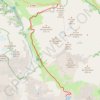 Trace GPS Col et Lacs d'Arsine (Oisans), itinéraire, parcours