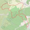 Trace GPS Aurons-La Plaine du Sonnailler, itinéraire, parcours