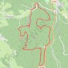 Trace GPS Monts de Guéret - Sainte-Feyre, itinéraire, parcours