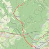 Trace GPS Crêtes des Vosges - Jour 3, itinéraire, parcours
