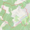 Trace GPS Circuit vert de La Brède, itinéraire, parcours