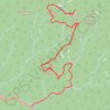 Trace GPS Mount LeConte via Alum Cave Trail, itinéraire, parcours