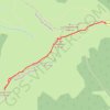 Trace GPS Le Puy Chavaroche par le col de Redondet, itinéraire, parcours