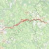 Trace GPS Gorges de la Cère - 5787 - UtagawaVTT.com, itinéraire, parcours