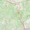 Trace GPS GR52 De Saint Dalmas de Valdeblore à Menton (Alpes-Maritimes), itinéraire, parcours