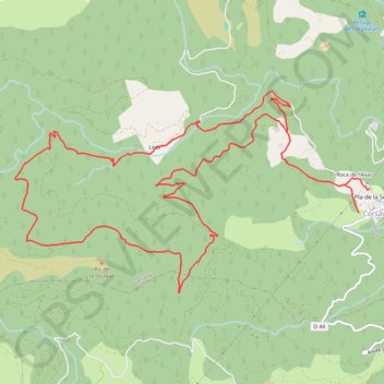 Trace GPS Haut Vallespir - La Ronde des Isards, itinéraire, parcours