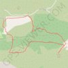Trace GPS Mouton d'Anou, itinéraire, parcours